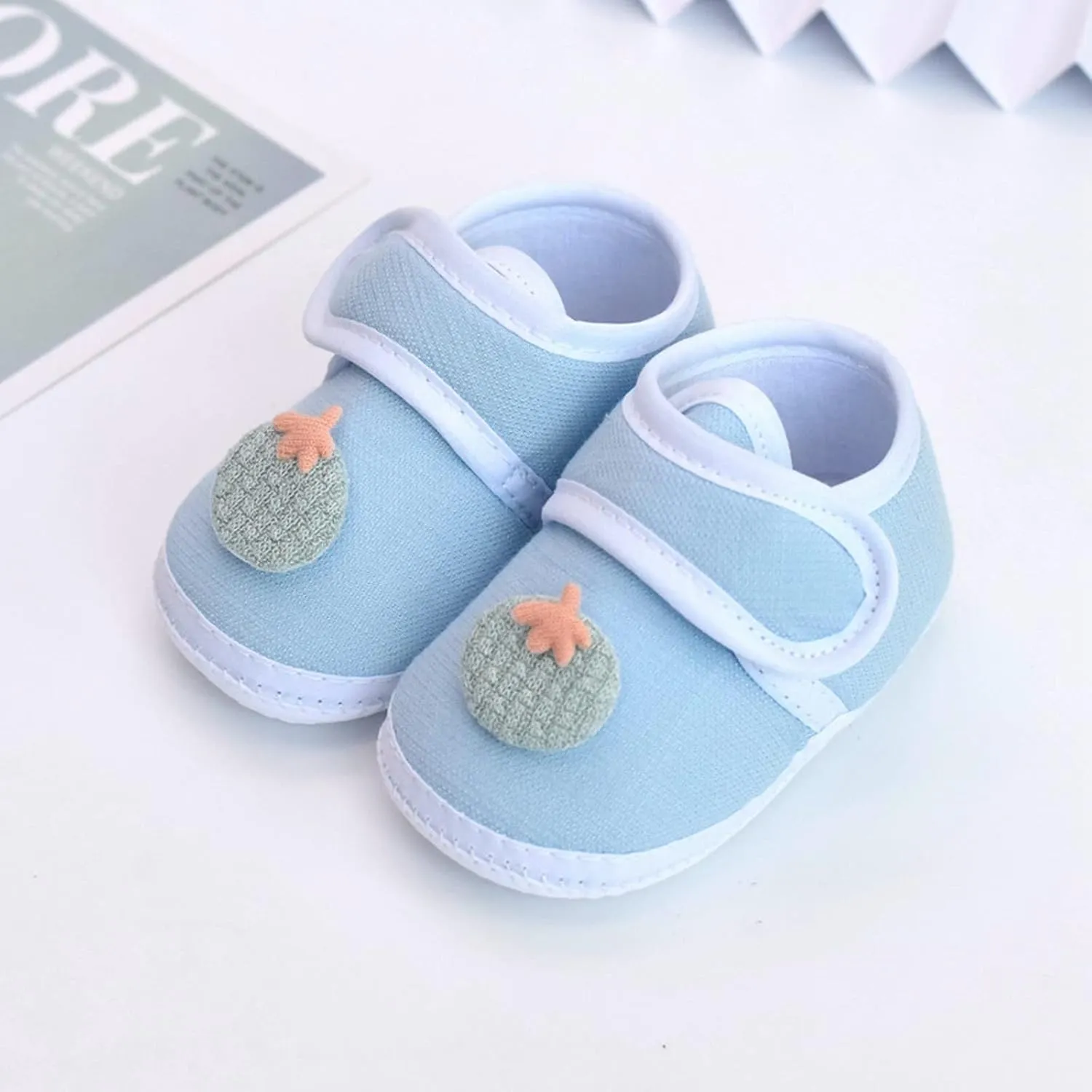 0 to 1 Years Toddler Shoes Baby Shoes Toddler Shoes Soft Bottom Spring and Autumn Baby Cloth Shoes Baby Shies