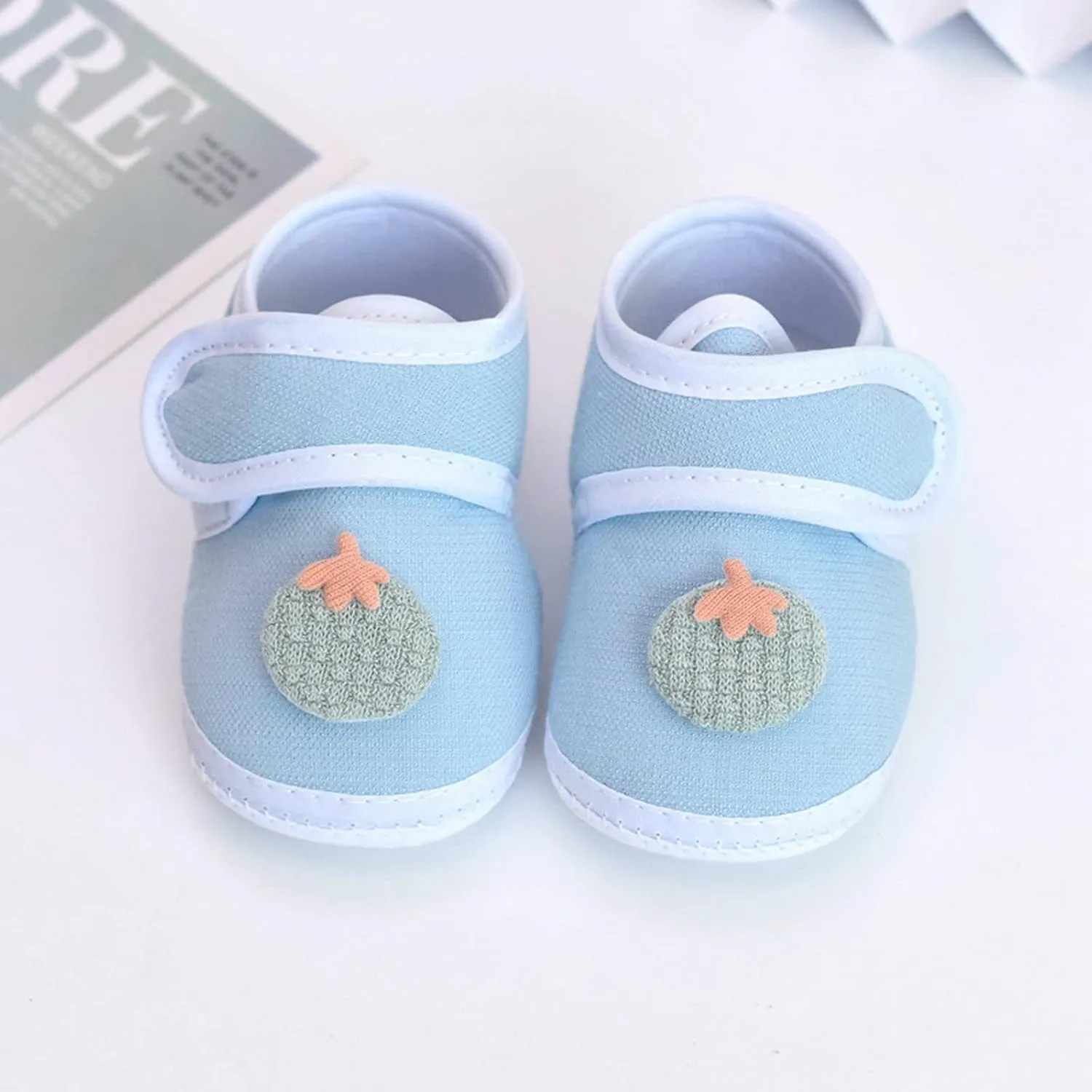 0 to 1 Years Toddler Shoes Baby Shoes Toddler Shoes Soft Bottom Spring and Autumn Baby Cloth Shoes Baby Shies
