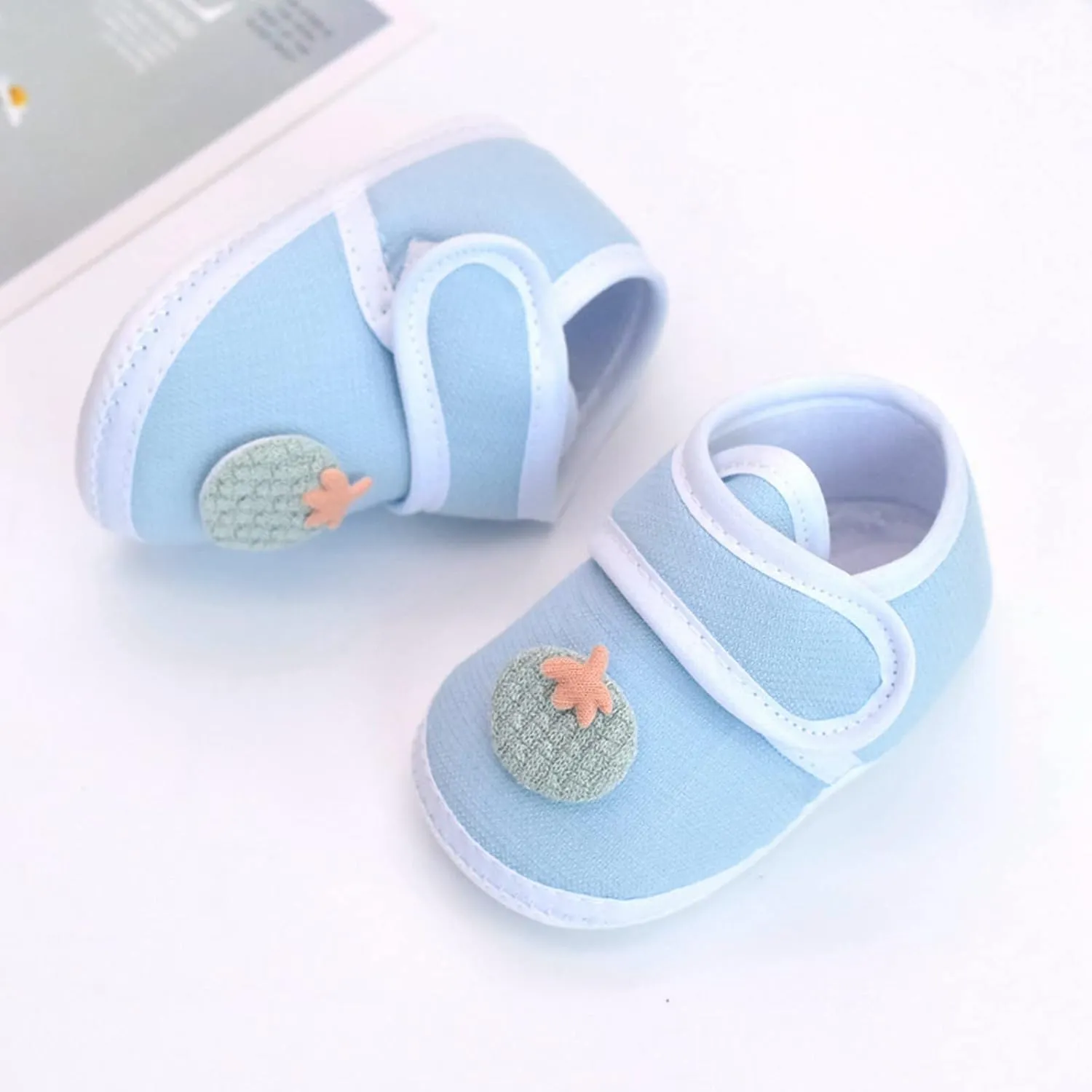 0 to 1 Years Toddler Shoes Baby Shoes Toddler Shoes Soft Bottom Spring and Autumn Baby Cloth Shoes Baby Shies