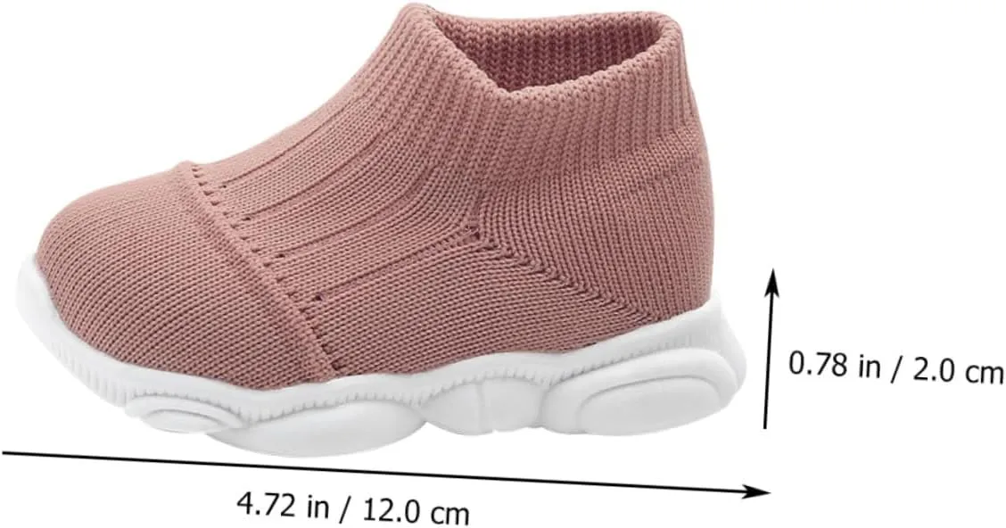 1 Pair Infant Prewalker Soft Baby Walking Shoes Sneakers Breathable Baby Booties