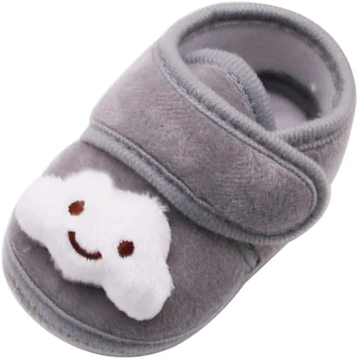 7 Toddler Girl Shoes Stars Girls Soft Sole Infant Boots Baby Shoes Warm Winter Plush Toddler Name Brand Shoes