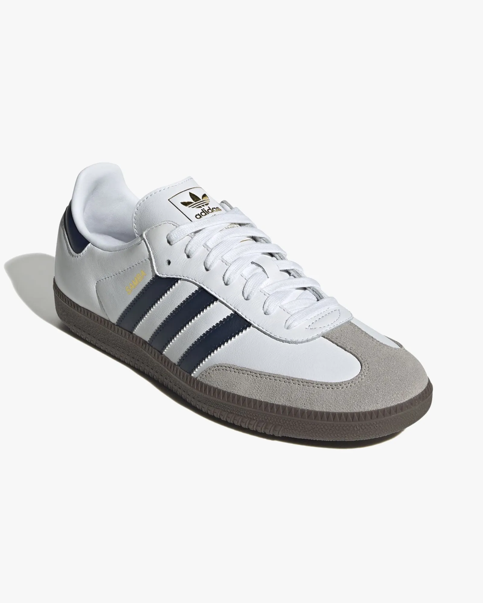 Adidas Samba OG - Cloud White / Night Indigo / Clear Granite