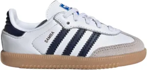 adidas Samba OG Infant Toddler Lifestyle Shoes (Cloud White/Night Indigo/Gum)