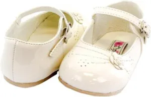 Amanda's Shiny Party Shoes (Infants 1, Ivory)