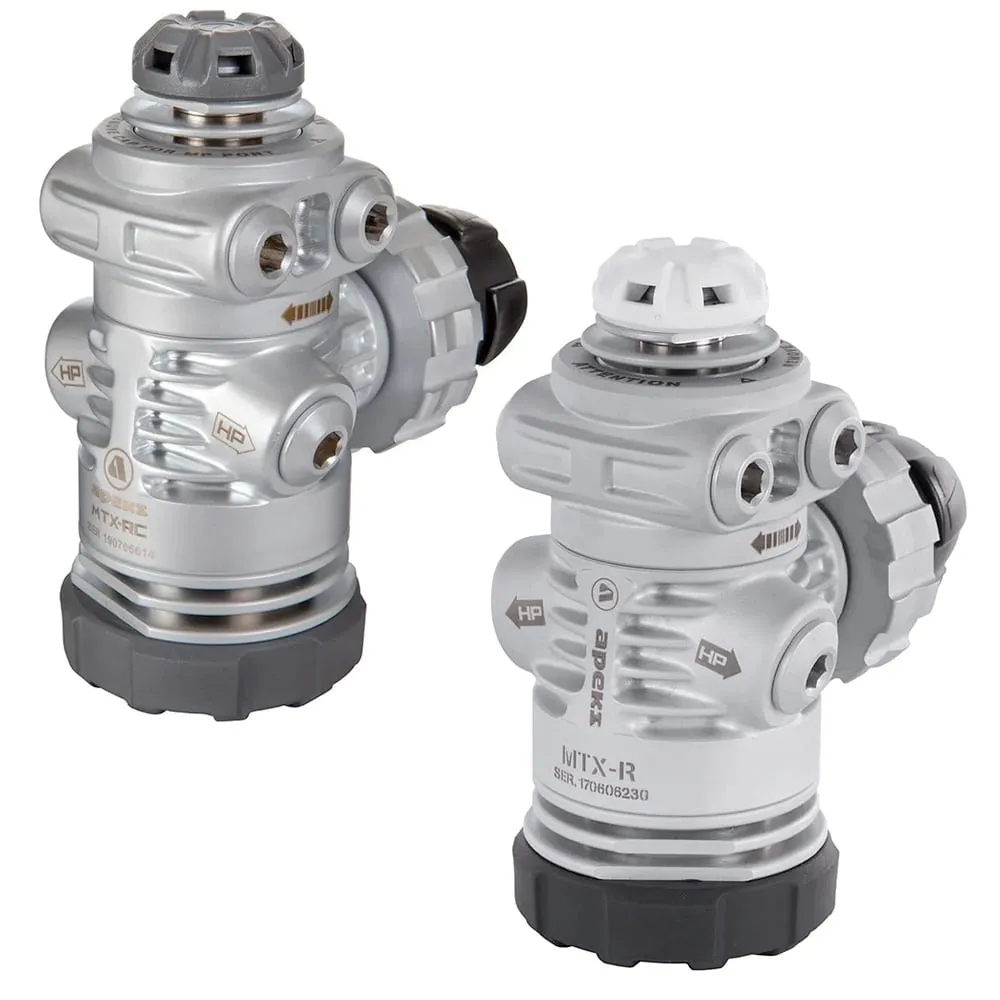 Apeks MTX Twinset Regulator Set