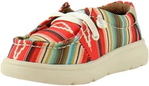 ARIAT Casual Shoes Kids Hilo Moc Lace Multi-Color