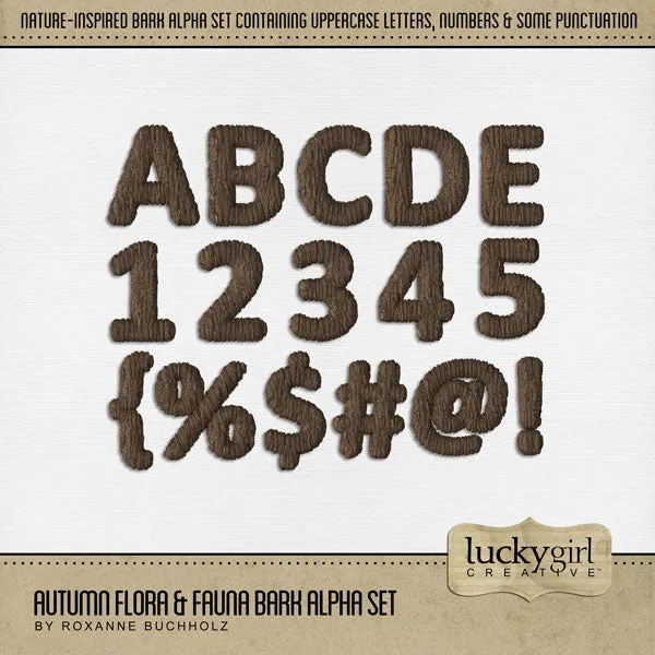 Autumn Flora & Fauna Mega Digital Scrapbook Bundle