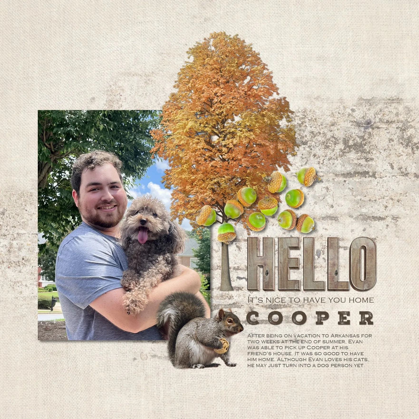 Autumn Flora & Fauna Mega Digital Scrapbook Bundle