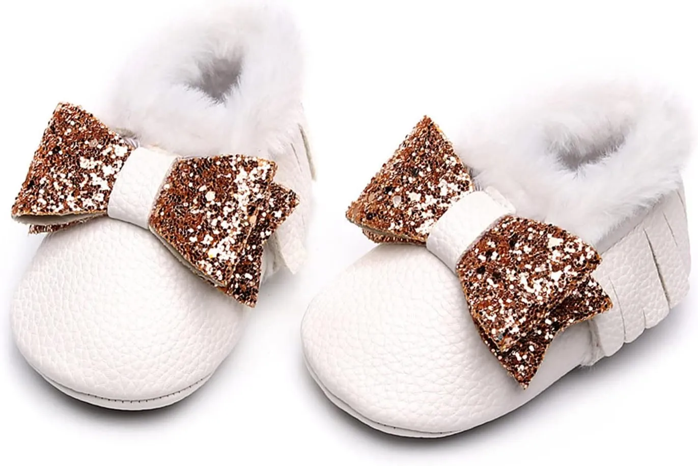 Baby Booties Winter Snow Boots Baby Shoes Cute Anti-Slip Soft Sole Warm Indoor Outoor Shoes First Walker Crib Shoes