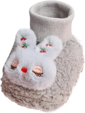 Baby Boots Toddler Boots Soft Bottom Toddler Shoes Plus Velvet Thick Non Slip Large Cotton Shoes 6 Months Baby Shoes
