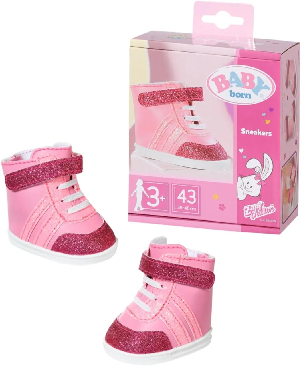 BABY born Sneakers Pink 43cm