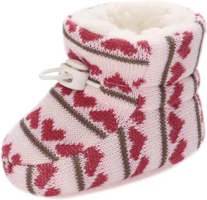 Baby Boy Girl Fleece Boots Newborn Shoes Winter Snow Boots Anti-Slip Soft Sole Warm Infant Toddler Prewalker
