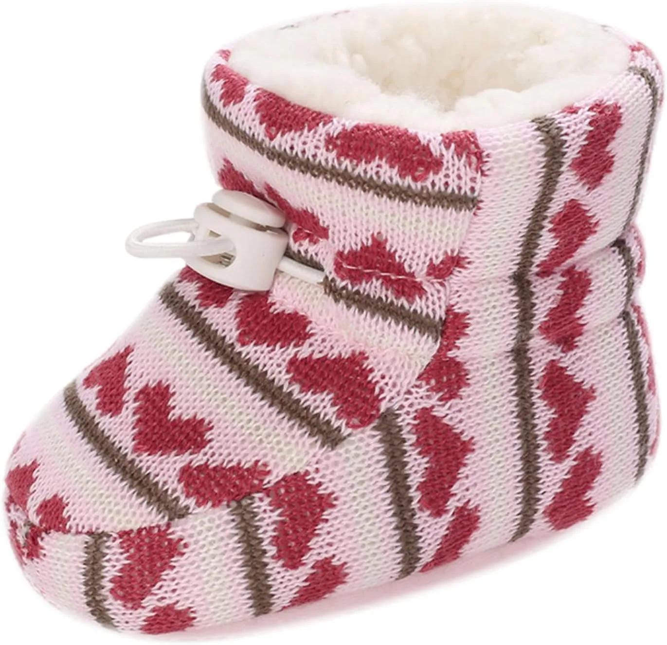 Baby Boy Girl Fleece Boots Newborn Shoes Winter Snow Boots Anti-Slip Soft Sole Warm Infant Toddler Prewalker