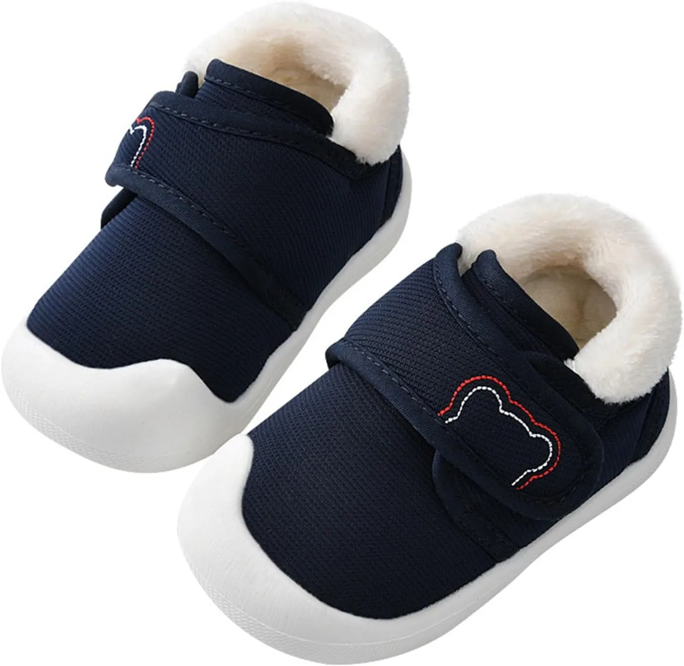 Baby Boy Girl Sneakers Winter Soft Sole Non Slip Padded Cotton Shoes Lightweight Toddler Shoes