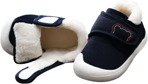 Baby Boy Girl Sneakers Winter Soft Sole Non Slip Padded Cotton Shoes Lightweight Toddler Shoes
