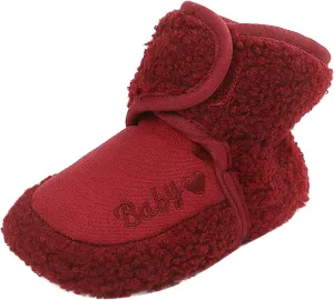 Baby Boy Hard Sole Boots Boys Girls Soft Plush Warm Baby Cotton Boots Snow Shoes Infant First Walkers Baby Shoes Baby Boy Infant Slippers