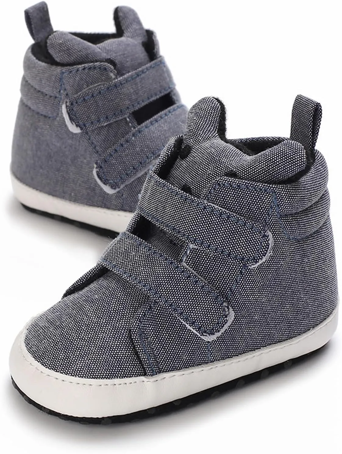 Baby Boy Sneakers Shoes Toddler Baby Boys Girls High Tops Ankle Sneakers Soft Anti Slip Sole First Walking Shoes