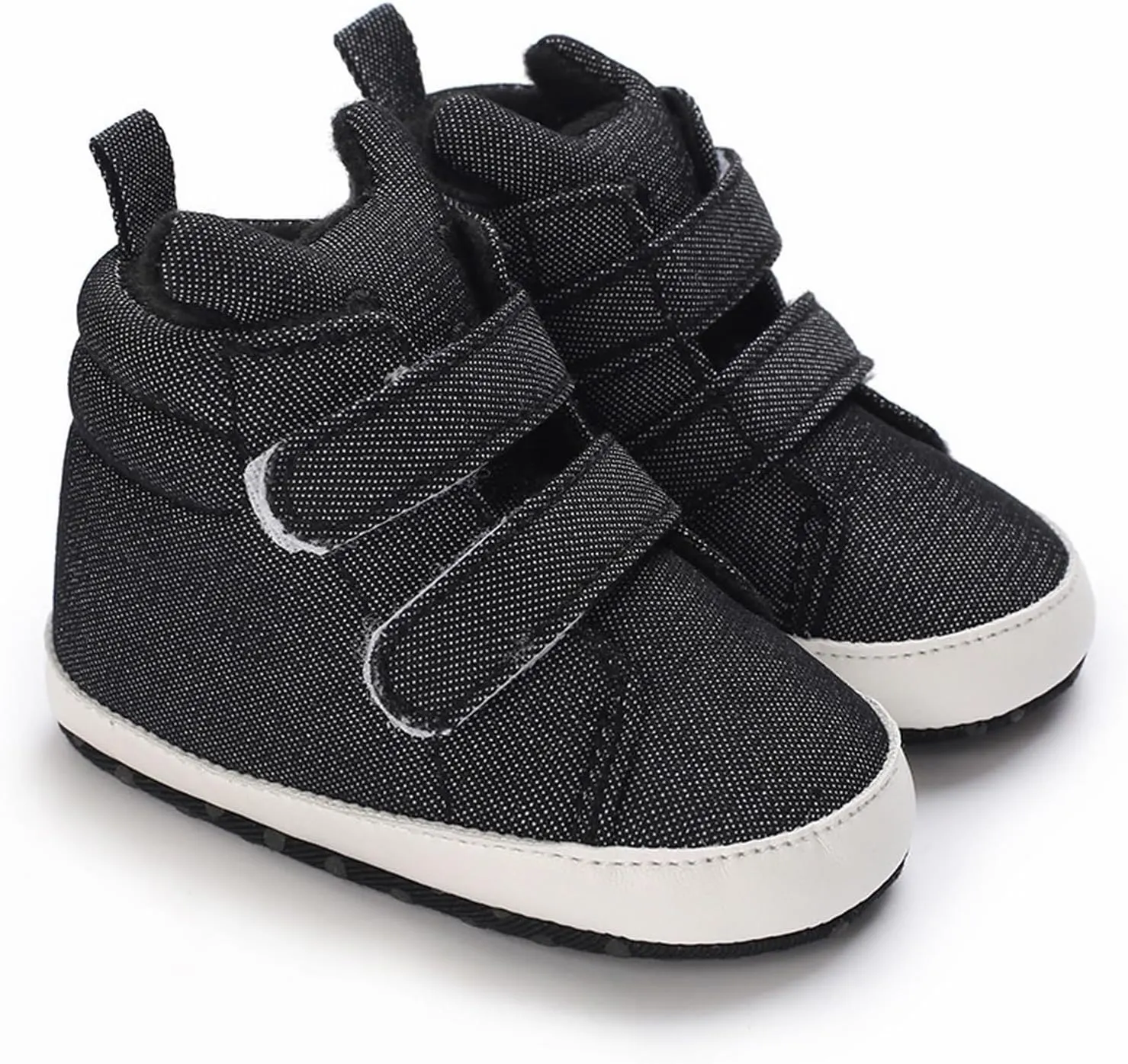 Baby Boy Sneakers Shoes Toddler Baby Boys Girls High Tops Ankle Sneakers Soft Anti Slip Sole First Walking Shoes