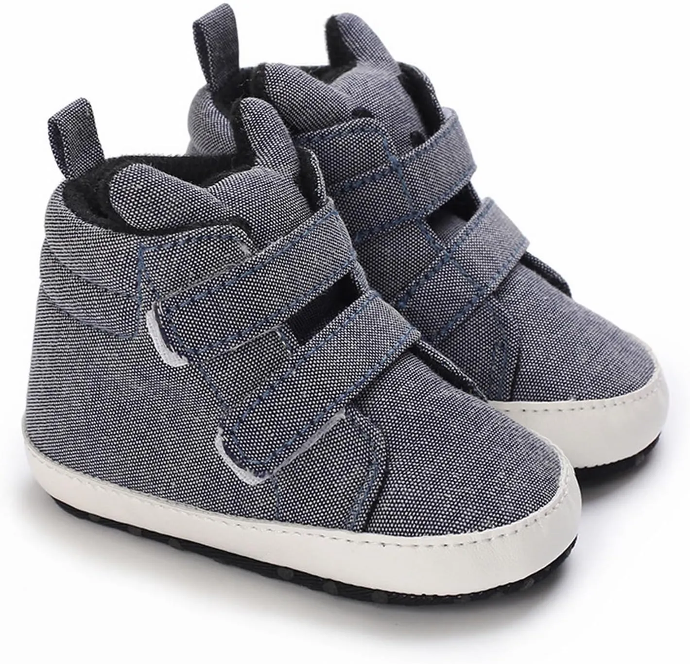 Baby Boy Sneakers Shoes Toddler Baby Boys Girls High Tops Ankle Sneakers Soft Anti Slip Sole First Walking Shoes