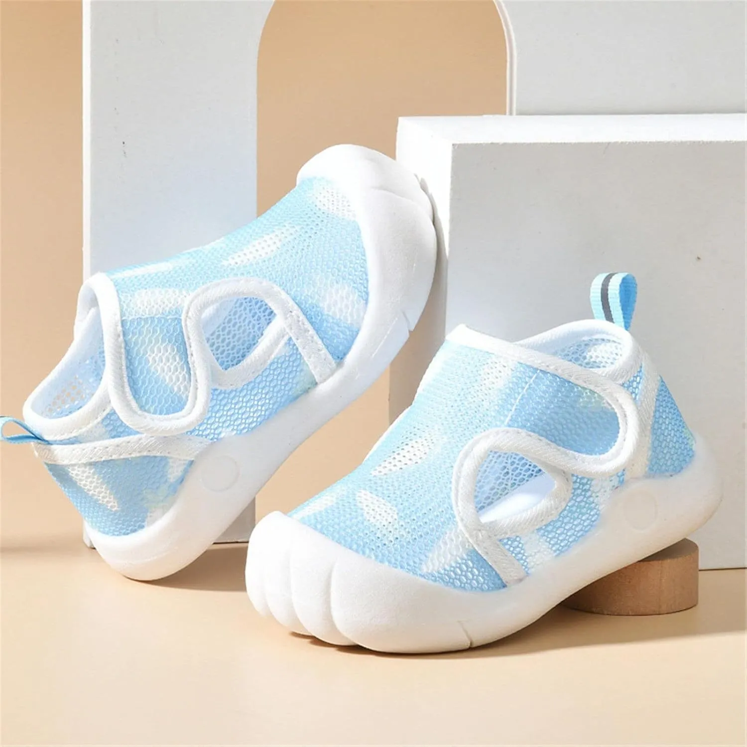 Baby Boys Girls Barefoot Swim Pool Water Shoes Beach Walking Mesh Non Slip Sandals Athletic Breathable Sneakers