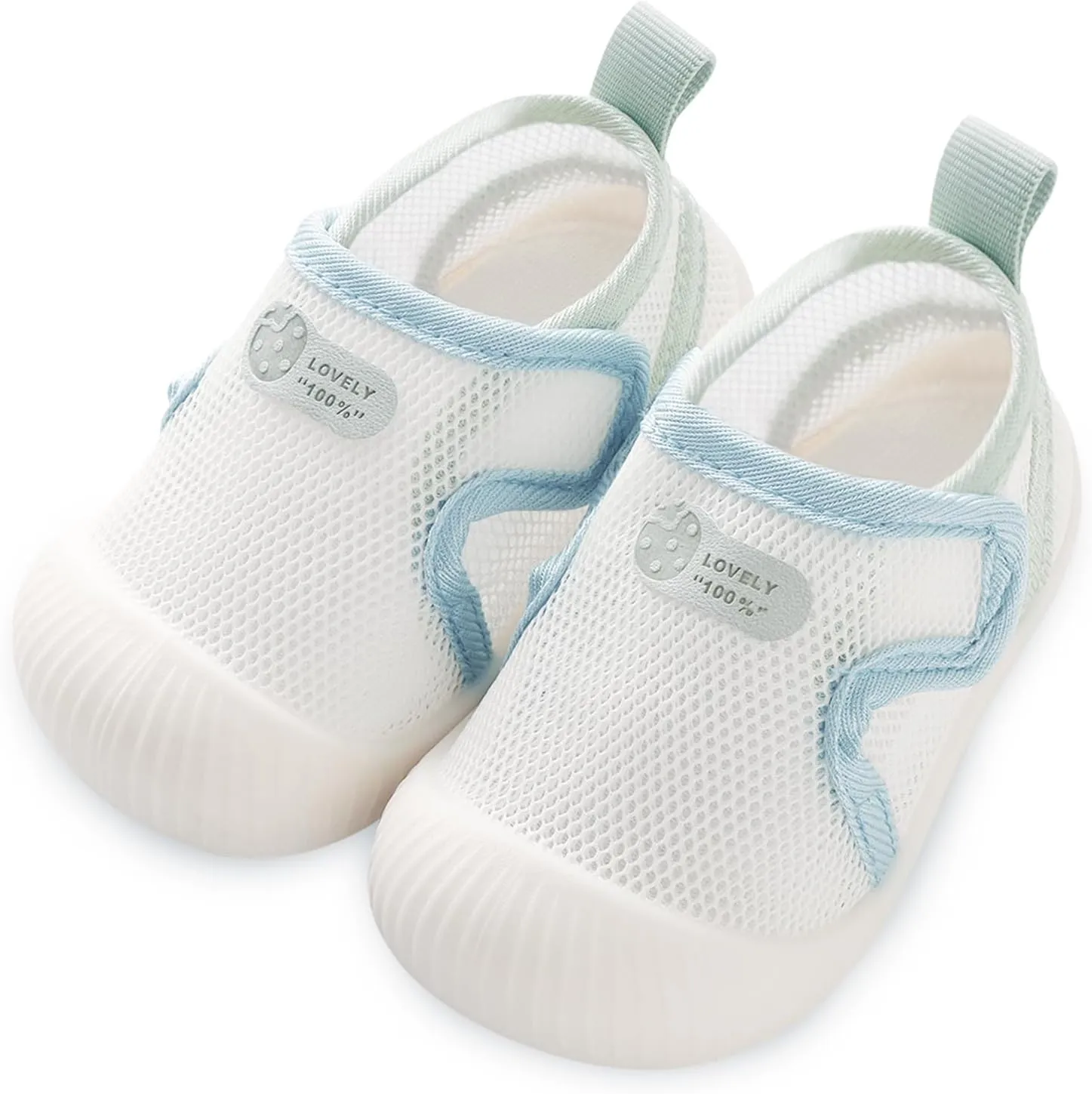 Baby Boys Girls Breathable Non-Skid Shoes First Walking Shoes Soft Rubber Sole Slipper Sneaker