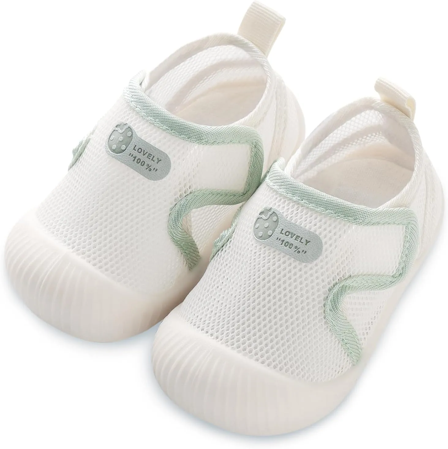 Baby Boys Girls Breathable Non-Skid Shoes First Walking Shoes Soft Rubber Sole Slipper Sneaker