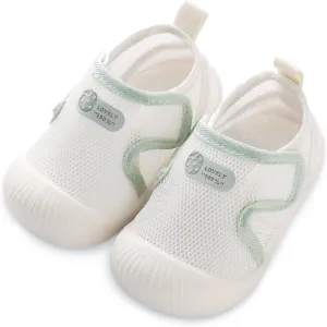 Baby Boys Girls Breathable Non-Skid Shoes First Walking Shoes Soft Rubber Sole Slipper Sneaker