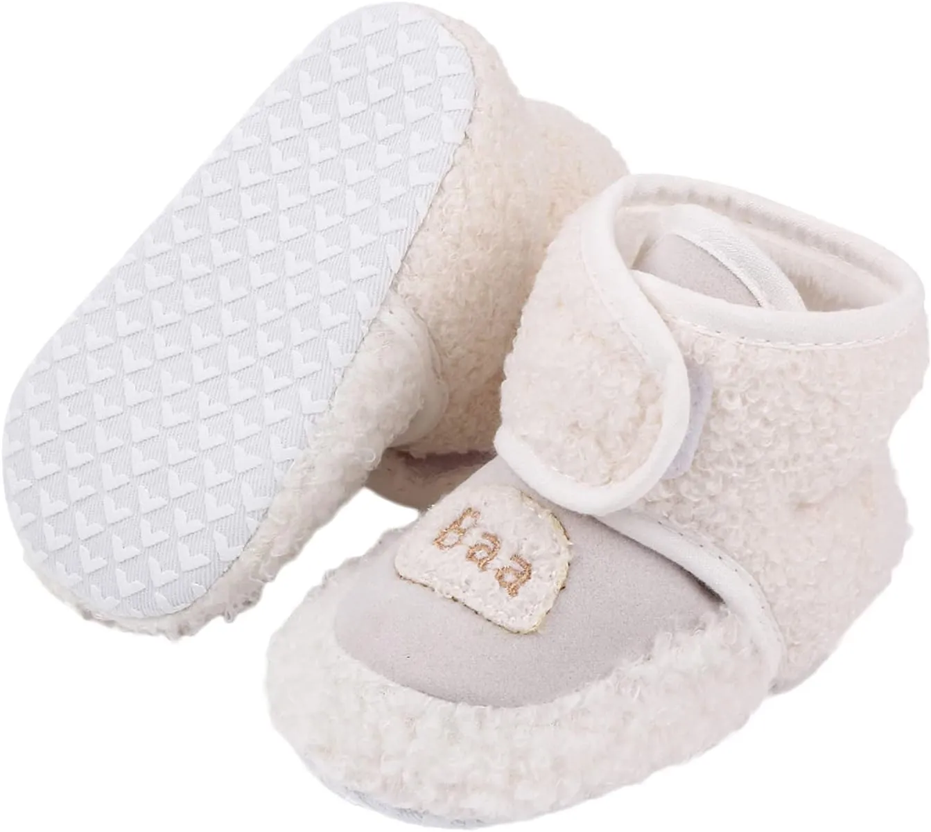 Baby Boys Girls Flat Boots, Non Slip Soft Sole Short Tube Fall Winter Shoes for First Walking
