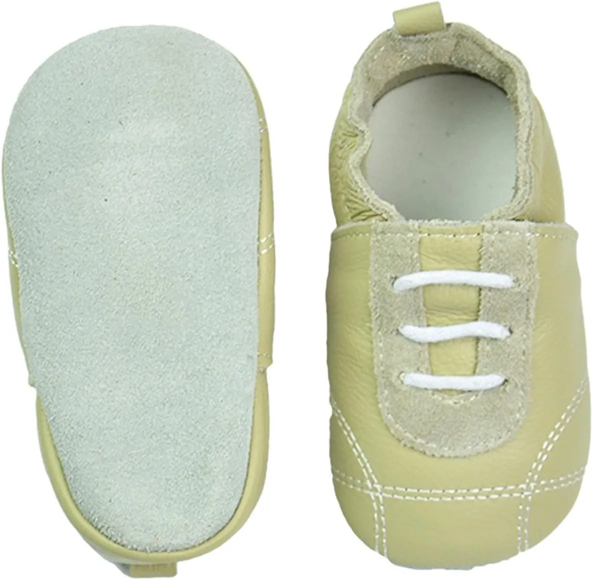 Baby Boys Girls occasin Slippers, Soft Sole Leather Anti-Slip Walking rib Shoes for Infant House Shoes for Boys