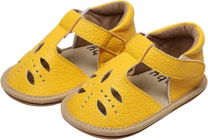 Baby Boys Girls Sandals PU Leather Soft Anti-Slip Rubber Sole Infant Summer Outdoor Shoes Toddler First