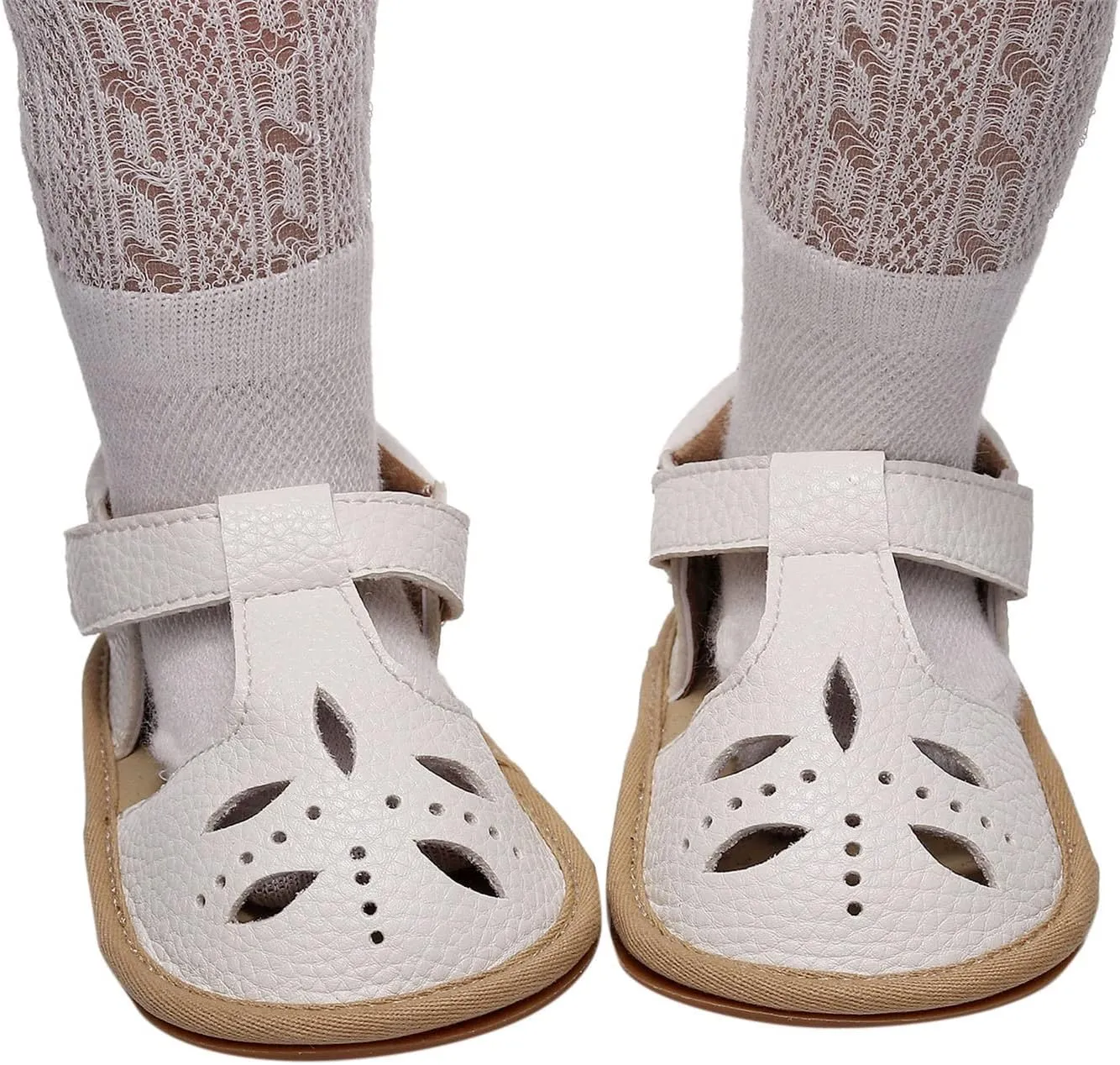 Baby Boys Girls Sandals PU Leather Soft Anti-Slip Rubber Sole Infant Summer Outdoor Shoes Toddler First