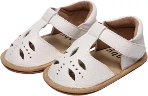 Baby Boys Girls Sandals PU Leather Soft Anti-Slip Rubber Sole Infant Summer Outdoor Shoes Toddler First