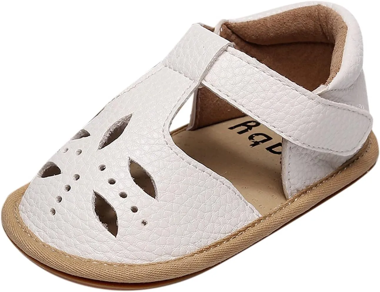 Baby Boys Girls Sandals PU Leather Soft Anti-Slip Rubber Sole Infant Summer Outdoor Shoes Toddler First