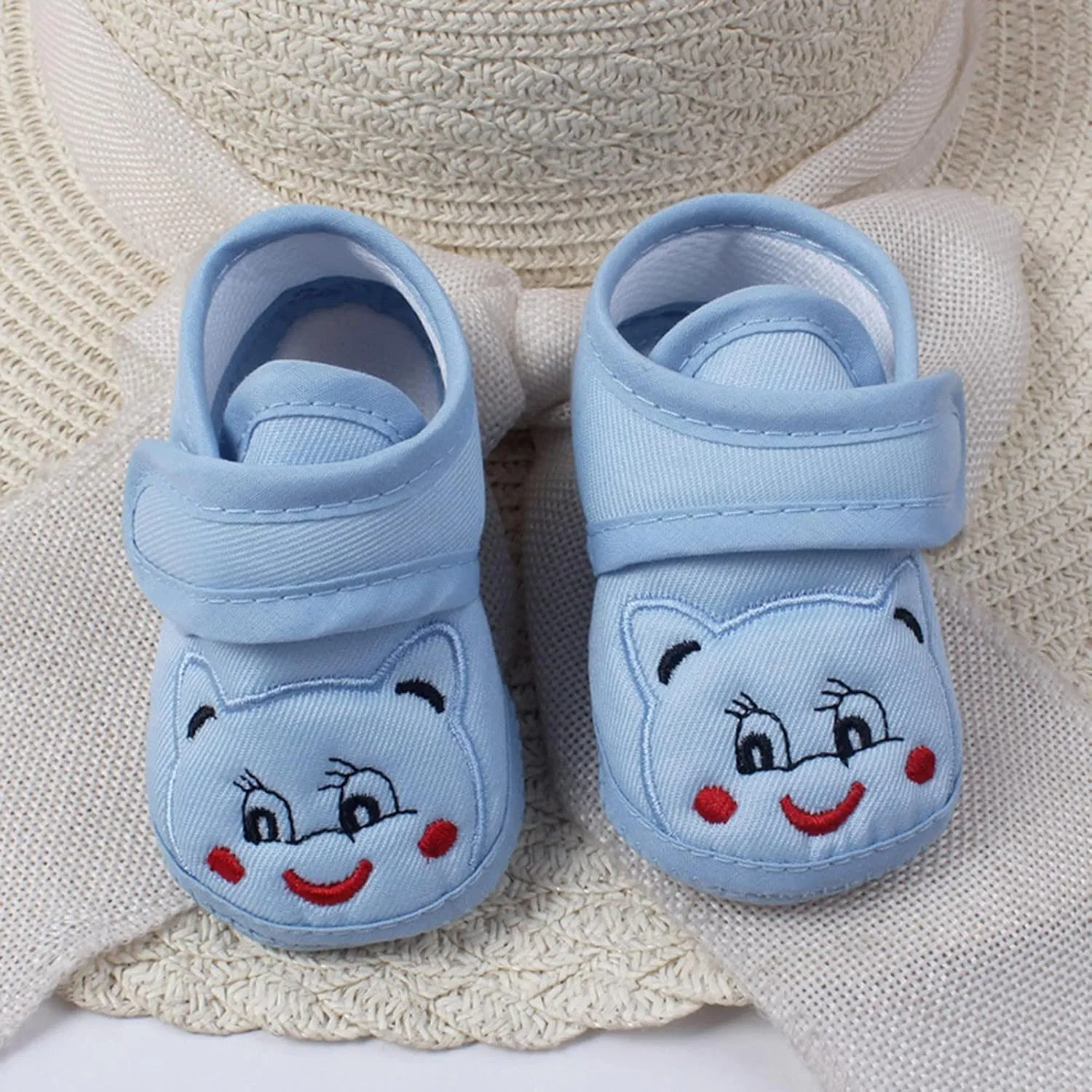 Baby Boys Girls Sneakers Shoes Cartoon Causal Soft Anti-Slip Sole Pre-Walkers Cute Outdoor Sneakers (Blue, 13)