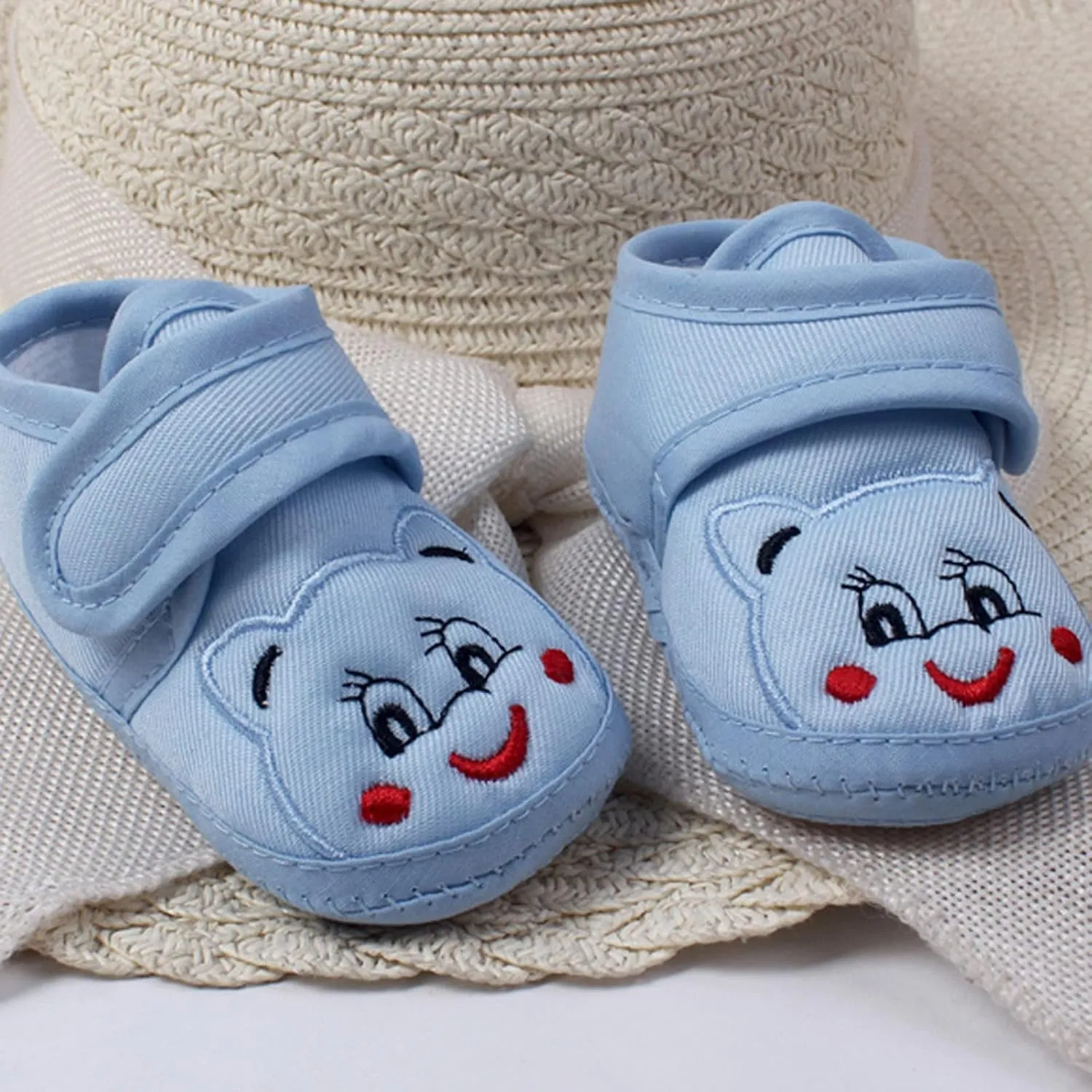 Baby Boys Girls Sneakers Shoes Cartoon Causal Soft Anti-Slip Sole Pre-Walkers Cute Outdoor Sneakers (Blue, 13)