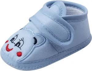 Baby Boys Girls Sneakers Shoes Cartoon Causal Soft Anti-Slip Sole Pre-Walkers Cute Outdoor Sneakers (Blue, 13)