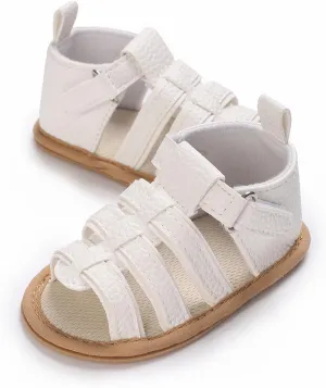 Baby Boys Girls Summer Sandals Outdoor Beach Anti Slip Rubber Soft Sole Newborn Toddler Toddler Girl Size 6 Sandals