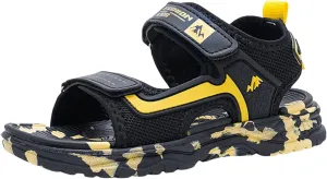 Baby Boys Girls Toddler Summer Shoes Sandals Outdoor Beach Anti-Slip Lightweight Soft Sole Shoes (Black, 5.5 Big Kids)