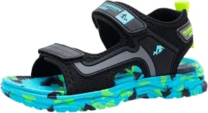 Baby Boys Girls Toddler Summer Shoes Sandals Outdoor Beach Anti-Slip Lightweight Soft Sole (Sky Blue, 11 Little Child)