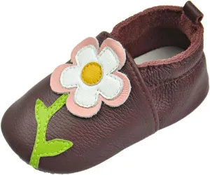 Baby Boys Girls Unisex Soft Soles Anti Slip rib Shoes Cute artoon First Walking Slippers for Infant Toddler Baby Footie