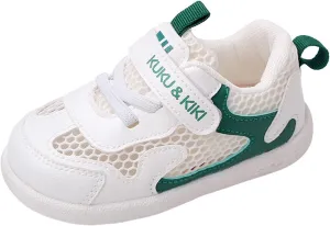 Baby Boys&Girls Mesh Sneaker Infant Toddler Running Softy First Walking Crib Shoes for Baby Non-Slip Breathable Shoes