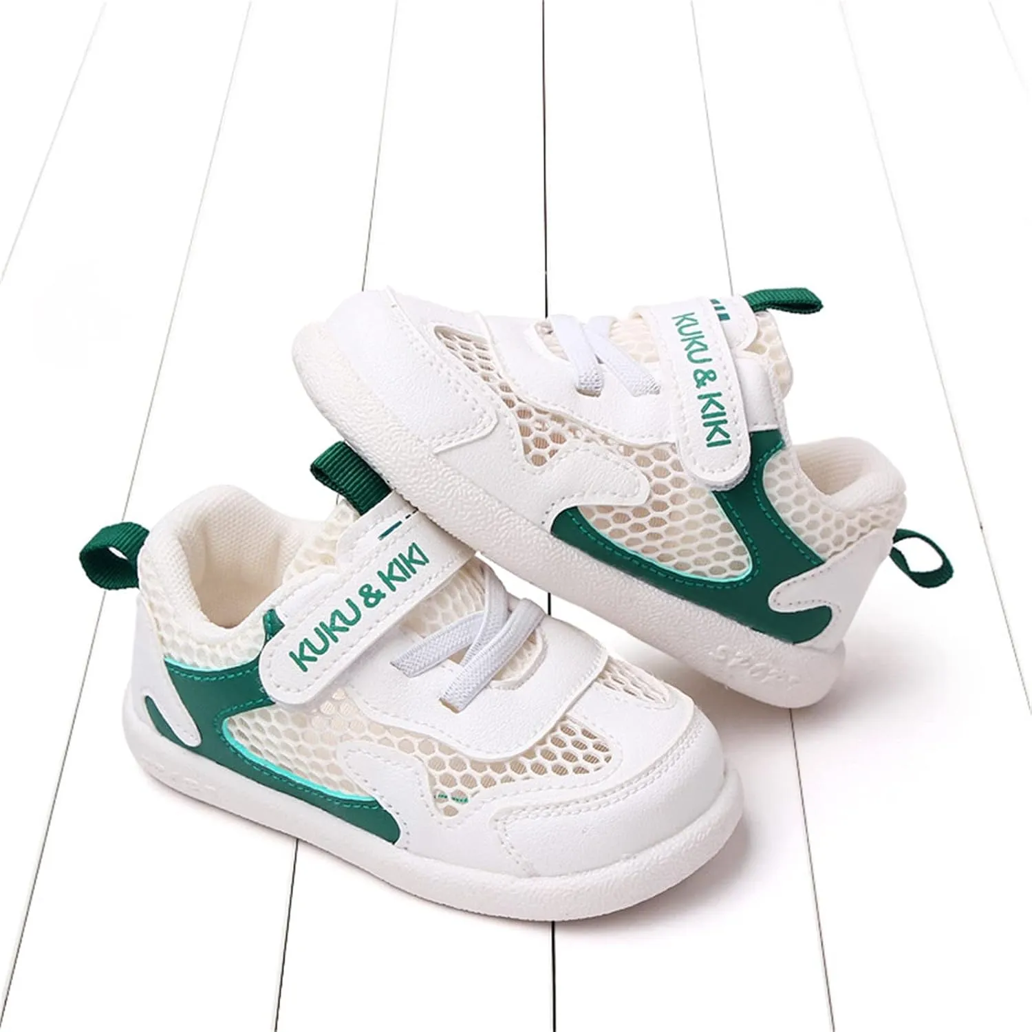 Baby Boys&Girls Mesh Sneaker Infant Toddler Running Softy First Walking Crib Shoes for Baby Non-Slip Breathable Shoes