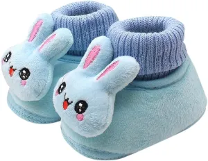 Baby Cartoon Rabbit Cotton Shoes Toddler Prewalker Infant Soft Rabbit Sole Baby Shoes