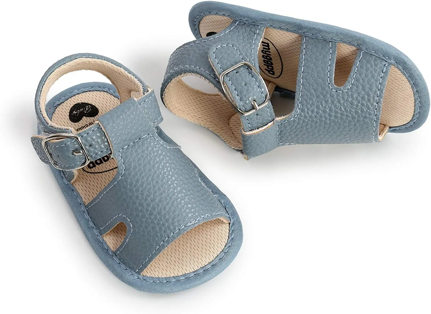 Baby Flat Boys Shoes Sandals Prewalker Girls Rubber Sole Walking Non-Slip Soft Baby Shoes Girls Shoes