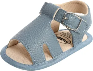 Baby Flat Boys Shoes Sandals Prewalker Girls Rubber Sole Walking Non-Slip Soft Baby Shoes Girls Shoes