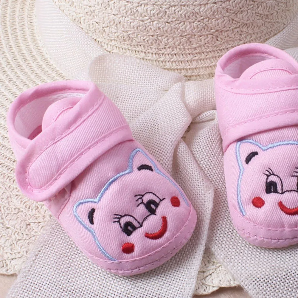 Baby Girl Boy Soft Sole Cartoon Anti-slip Shoes Toddler Shoes