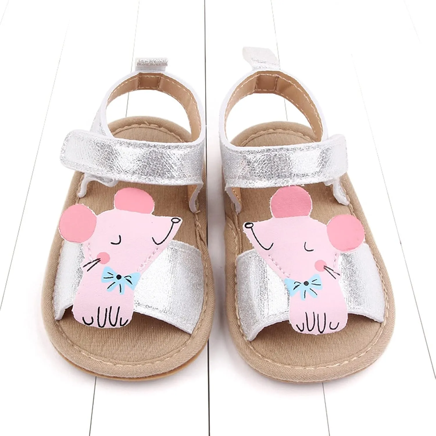 Baby Girls Boy Non-Slip Beach Casual Shoes Rubber Soft Sole Summer Pool Flat Princess Wedding Cartoon Sandals