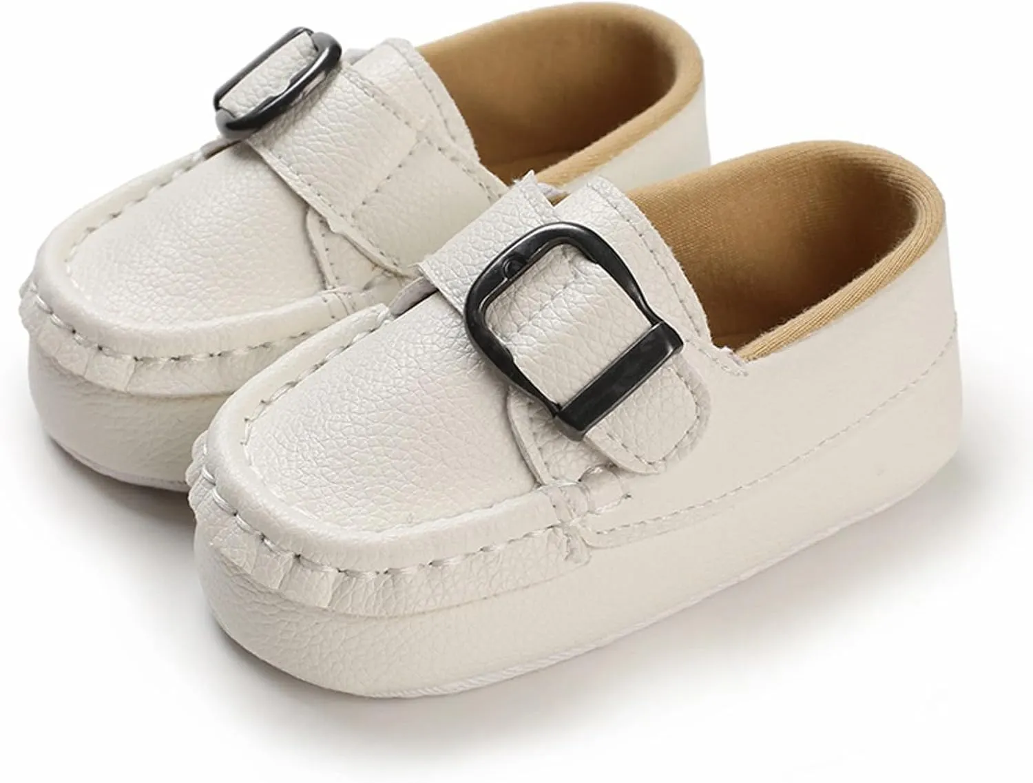 Baby Girls Boys Loafers Prewalker Dress Shoes xford PU Leather Soft Sole Anti-Slip Slip On Sneakers for Infant