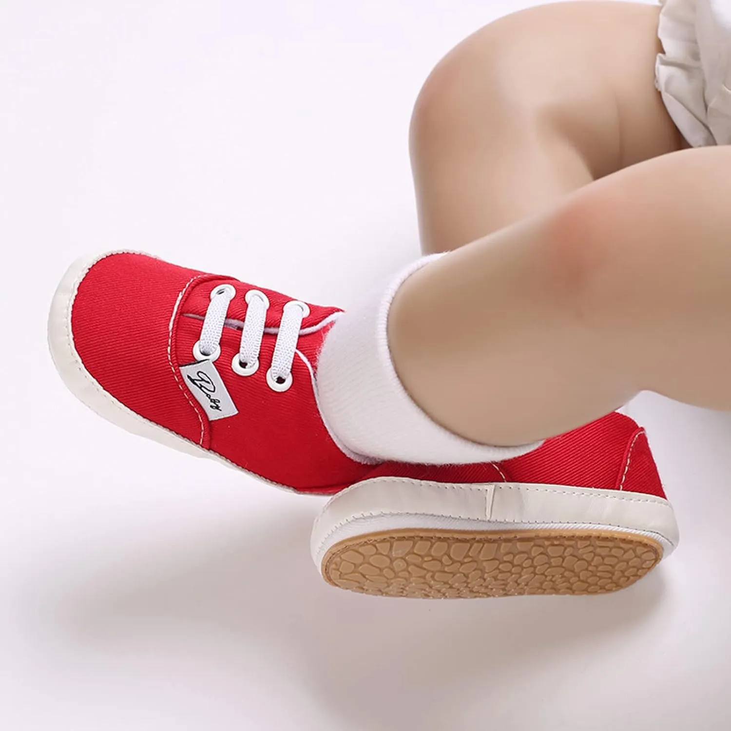 Baby Girls Boys Shoes Soft Anti-Slip Sole Newborn First Walkes High Top Canvas Denim Unisex Infant Sneaker