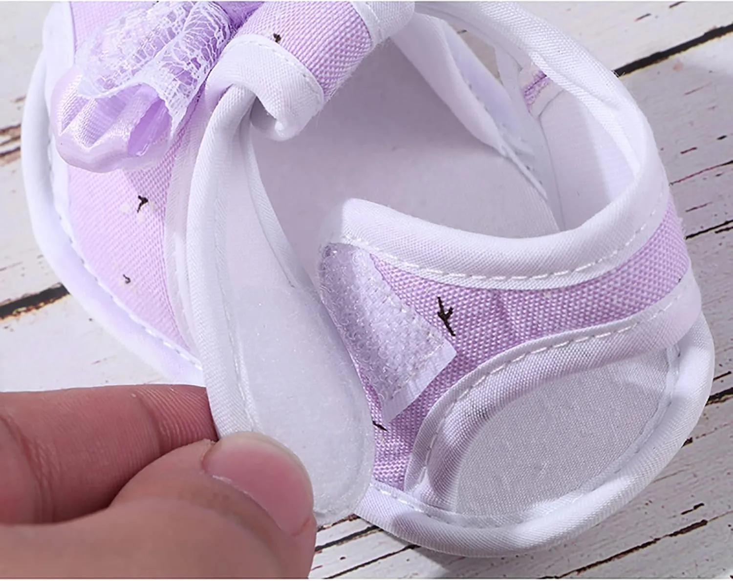 Baby Girls Boys Soft Toddler Shoes Infant Toddler Shoes Lace Bow Sandals Jelly Baby